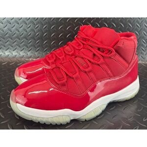 Jordan 11 Retro Win Like 96 Red White 378037-623 Mens sneakers size 10
